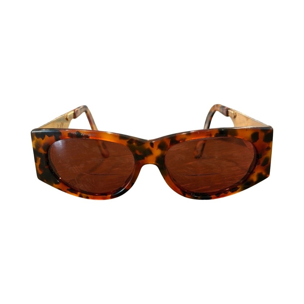 VINTAGE MONTANA 588 TORTOISE & GOLD HANDMADE FRANCE SUNGLASSES